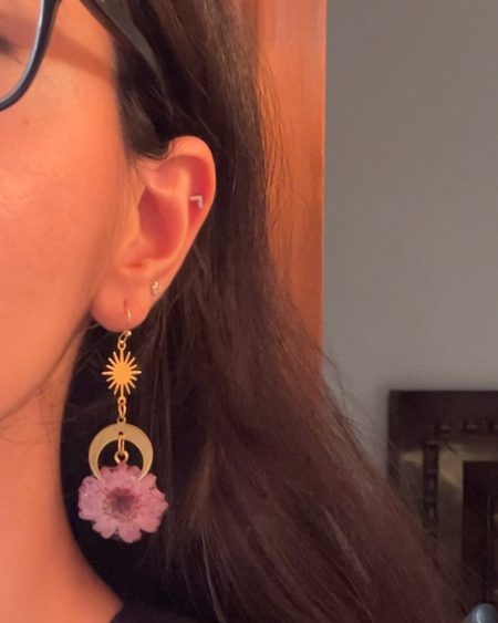 Chrysanthemum Earrings