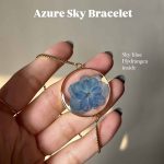 Azure Sky Hydrangea Bracelet