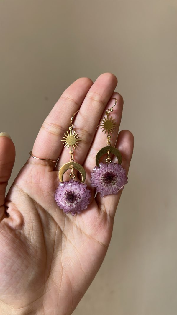Chrysanthemum Earrings - Image 3