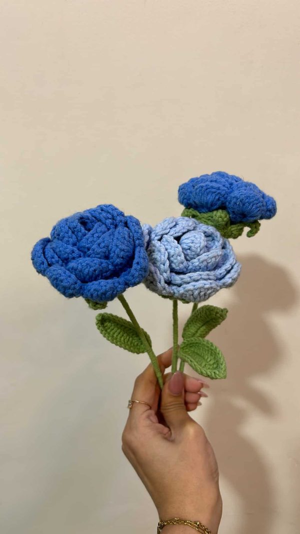 Blue Roses: Set of 3 - Image 3