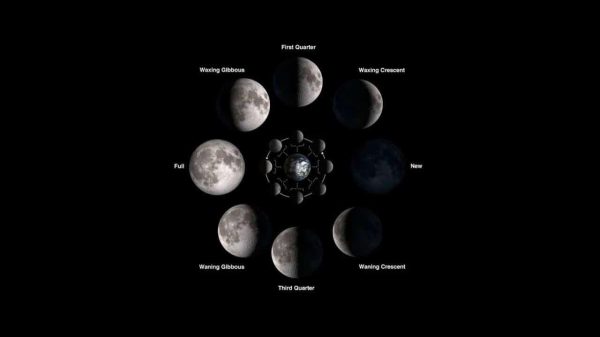 Birth Moon Necklace (customizable) - Image 3