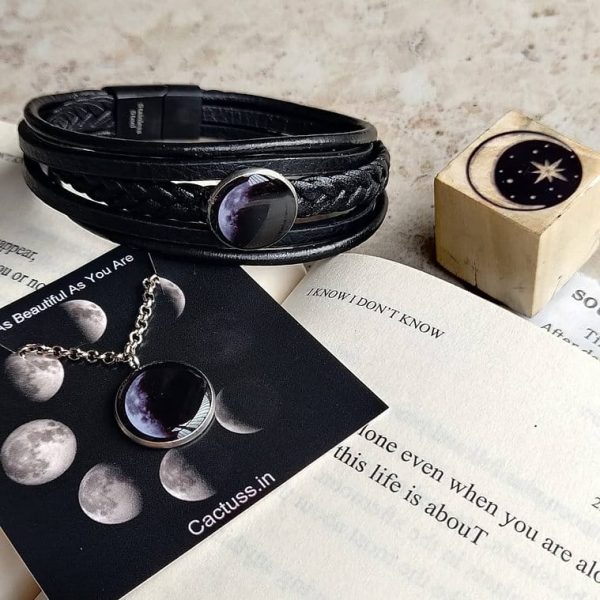 Birth Moon Necklace (customizable) - Image 2