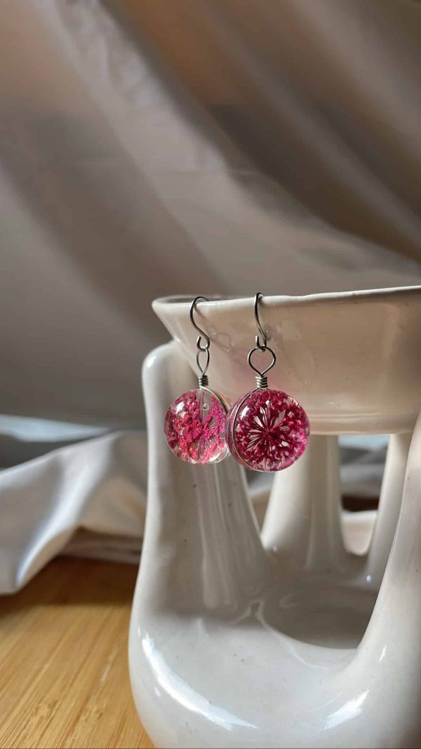 Orby floral earrings - Image 2