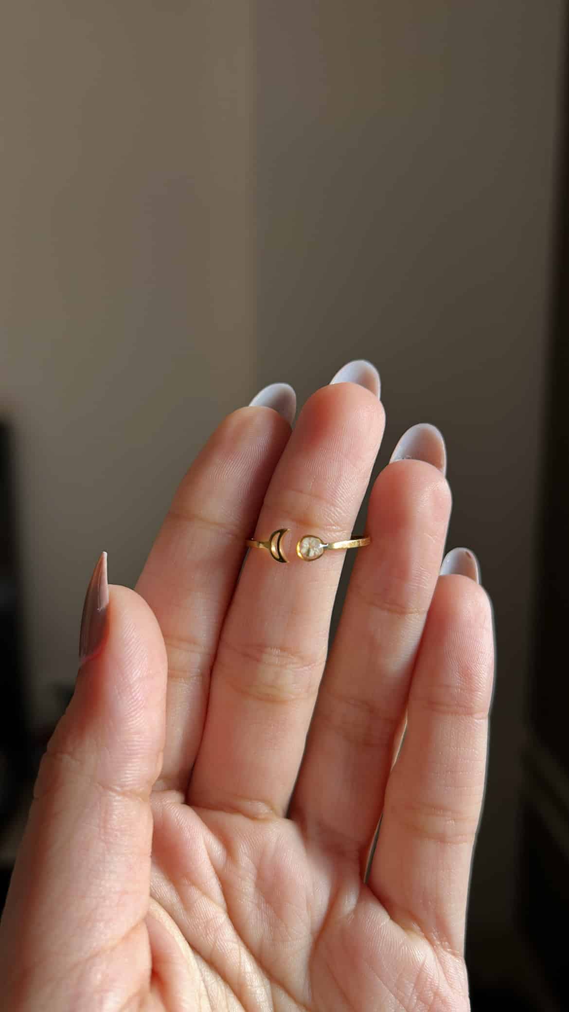 370A4482-62B0-46B1-9478-C440F41FDC50-1.jpeg Luna Ring: White - Image 1