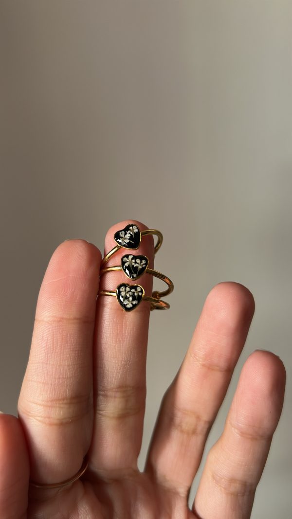 Heart floral ring - Image 3