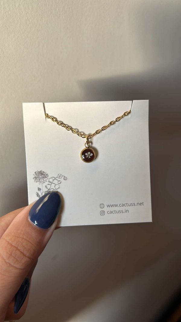 Tiniest Flower Necklace - Image 6