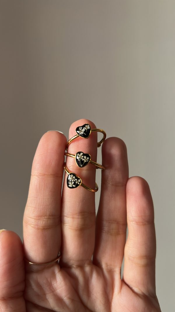 Heart floral ring - Image 4