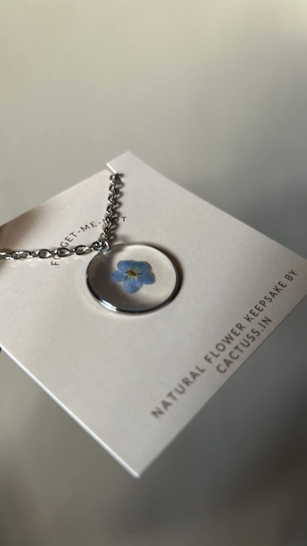 Forget-me-not necklace - Image 4