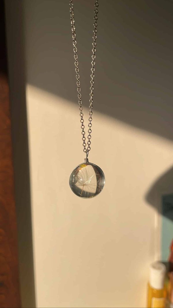 Dandelion seed necklace - Image 2
