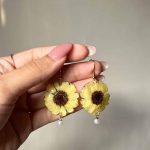 Sunflower Earrings