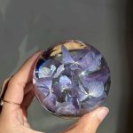 Hydrangea Paper Weight: Lilac