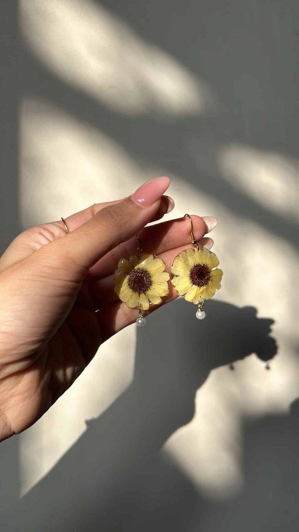 Sunflower Earrings - Image 2