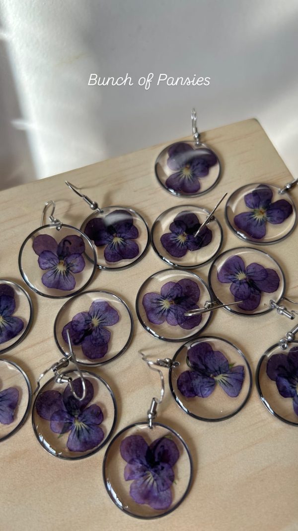 Pansy Earrings - Image 2