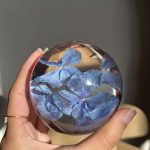 Hydrangea Paper Weight: Blue