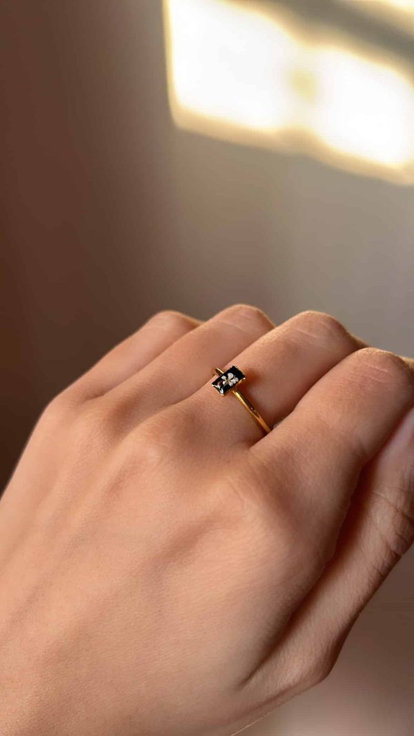 Tiny blossom ring - Image 5