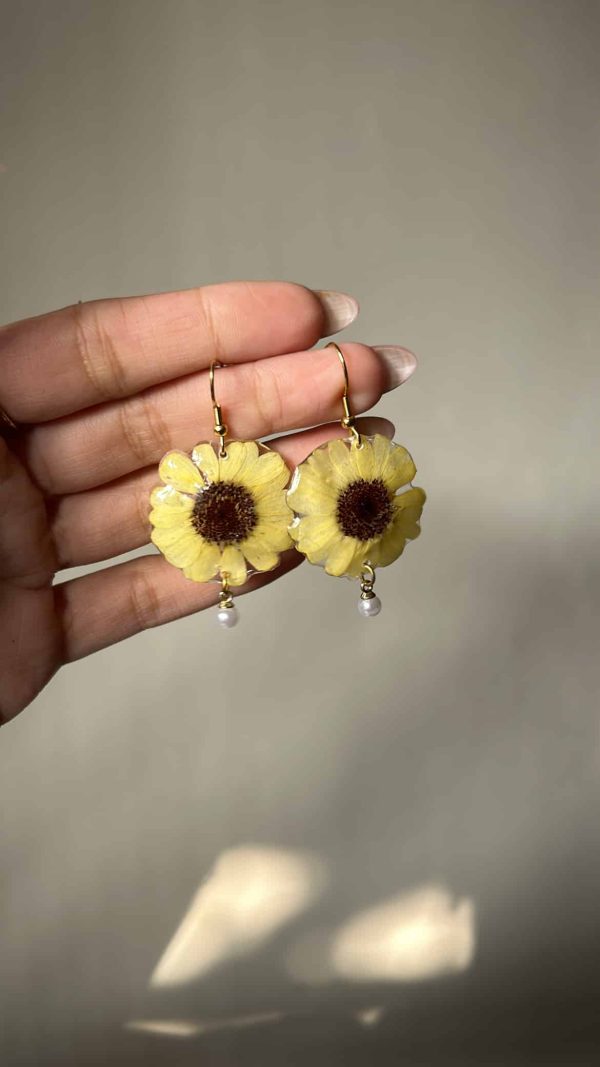 Sunflower Earrings - Image 3
