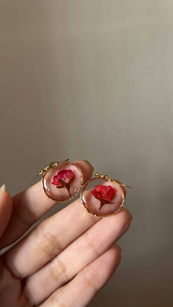 Amour Rose Earrings - Image 2