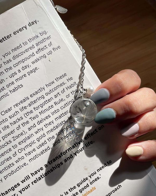 Dandelion seed necklace - Image 8