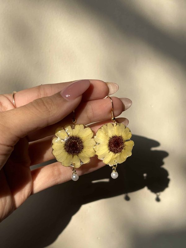 Sunflower Earrings - Image 4
