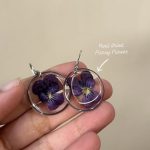 Pansy Earrings