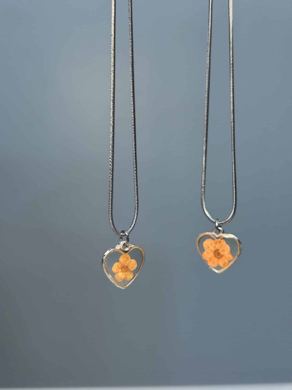 Iris necklace: Plum Blossom - Image 11