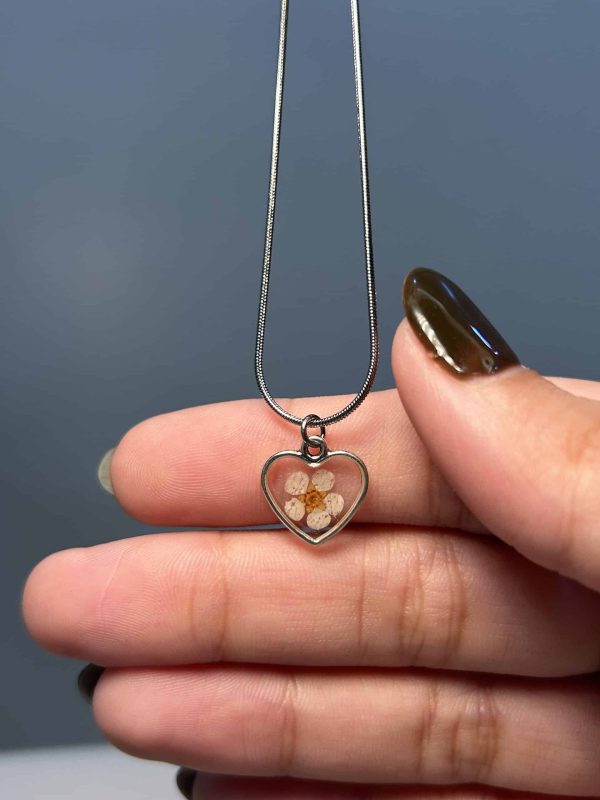 Iris necklace: Plum Blossom - Image 7