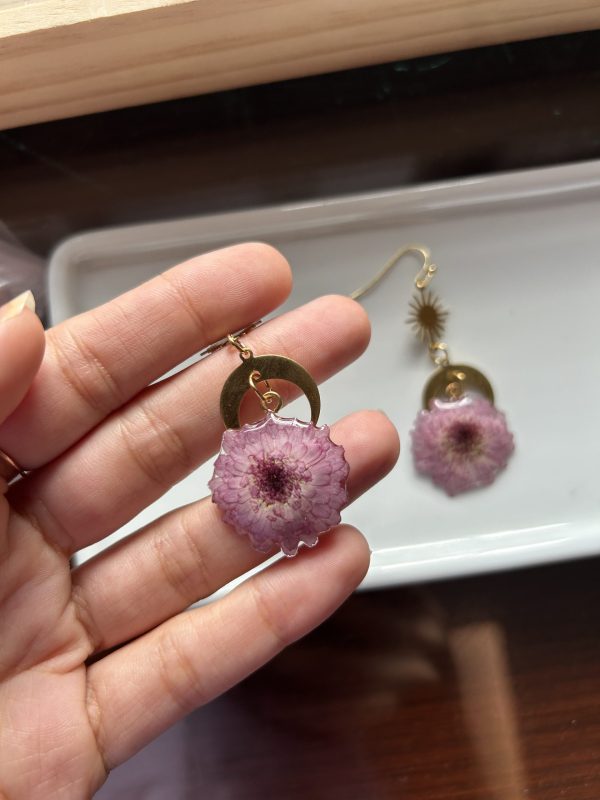 Chrysanthemum Earrings - Image 2
