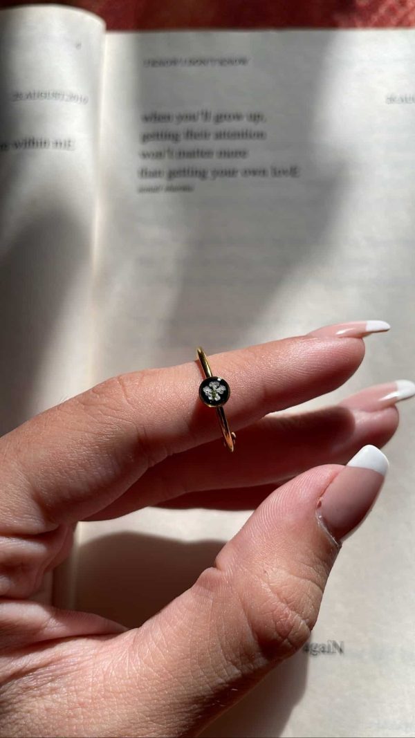 Nora: mini 4mm ring - Image 2