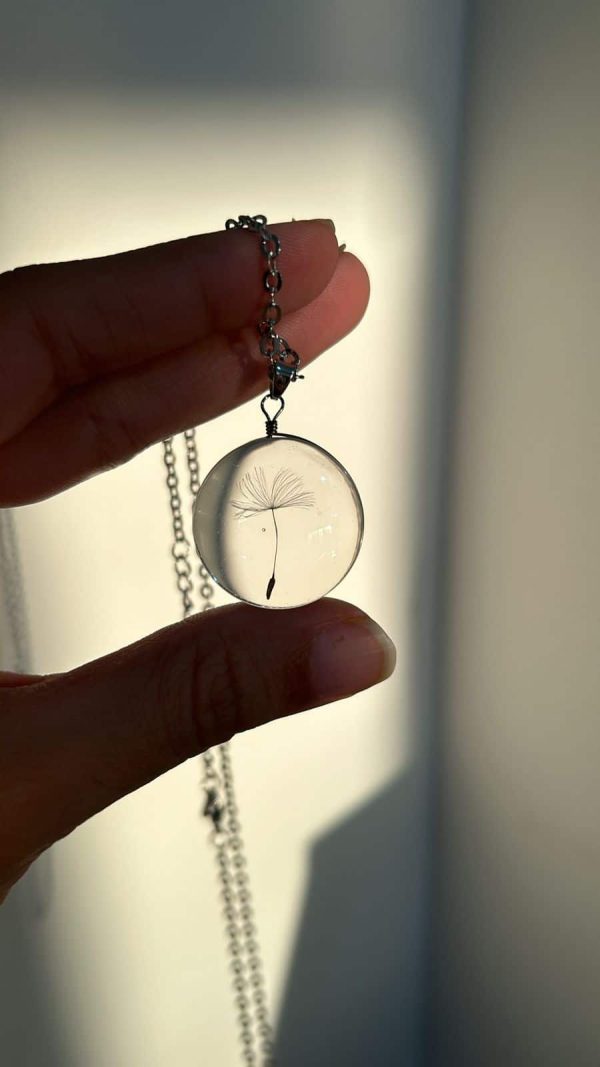 Dandelion seed necklace - Image 5