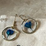 Blue Rosie Earrings