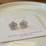 Forget me not studs