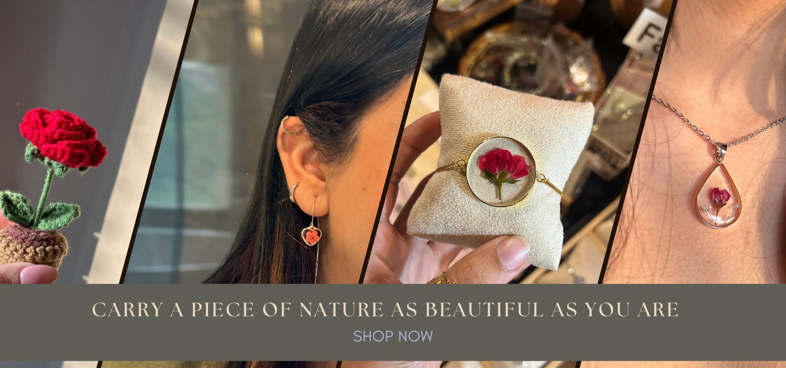 Beige Aesthetic Fashion Clothing Collection Medium Banner