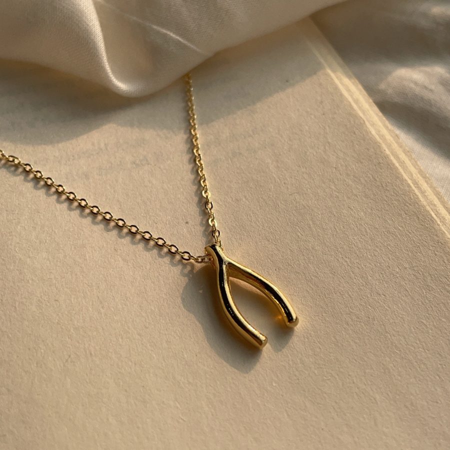 Wishbone necklace